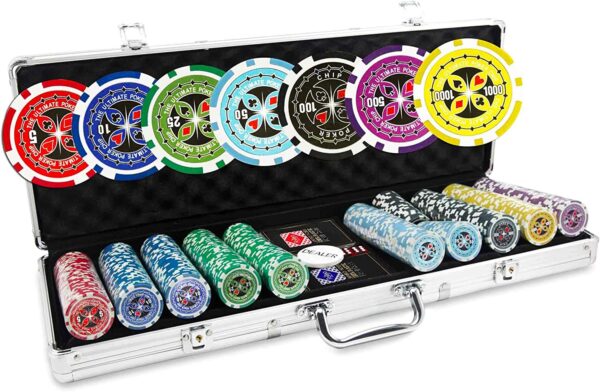 mallette ultimate poker chips 1000 jetons 1